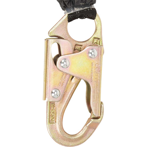 SRL-70502-6LE Self-Retracting Lifeline with Pack, 6', Dyneema&reg;, Swivel Dufferin Supply