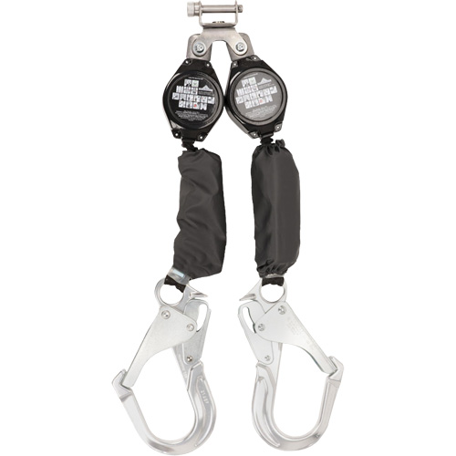 SRL-70602-6LE Self-Retracting Lifeline with Pack, 6', Dyneema&reg;, Swivel Dufferin Supply