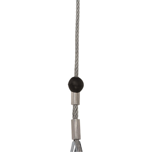 SRL-73302-40LE Self-Retracting Lifeline, 40', Galvanized Steel, Swivel Dufferin Supply