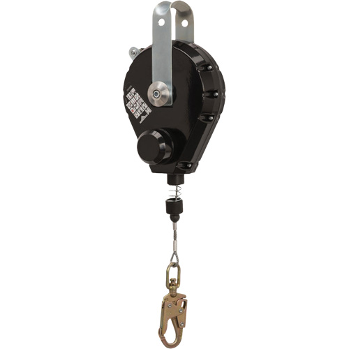 SRL-73303-60 Cable Self-Retracting Lifeline with Recovery, 60', Galvanized Steel, Swivel Dufferin Supply