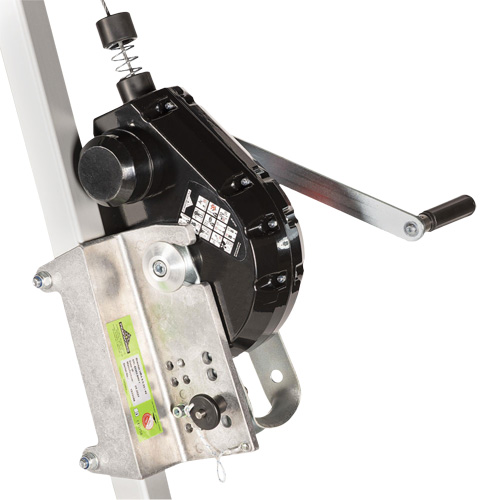 SRL-73303-60 Cable Self-Retracting Lifeline with Recovery, 60', Galvanized Steel, Swivel Dufferin Supply