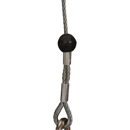 SRL-73303-96 Cable Self-Retracting Lifeline with Recovery, 96', Galvanized Steel, Swivel Dufferin Supply
