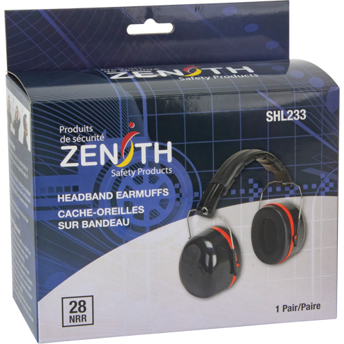 Passive Ear Muffs, Headband, 28 NRR dB Dufferin Supply
