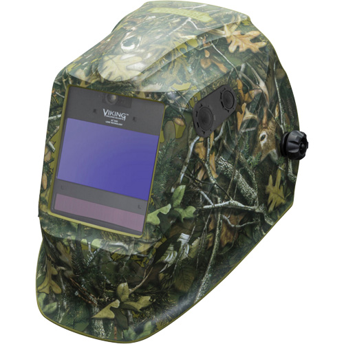 VIKING 2450 ADV Series White Tail Camo&reg; Helmet, 3.82" L x 2.44" W View Area, 5 - 13 Shade Range Dufferin Supply
