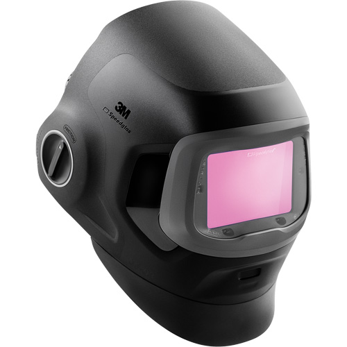 Speedglas G5-03 Pro Black Fixed Front Welding Helmet, 2.8" L x 4.3" W View Area, 2.5/5/8-13 Shade Range, Black Dufferin Supply