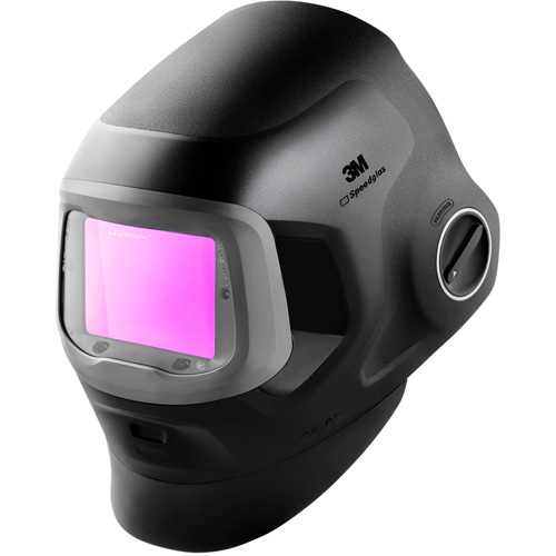 Speedglas G5-03 Pro Black Fixed Front Welding Helmet, 2.8" L x 4.3" W View Area, 2.5/5/8-13 Shade Range, Black Dufferin Supply