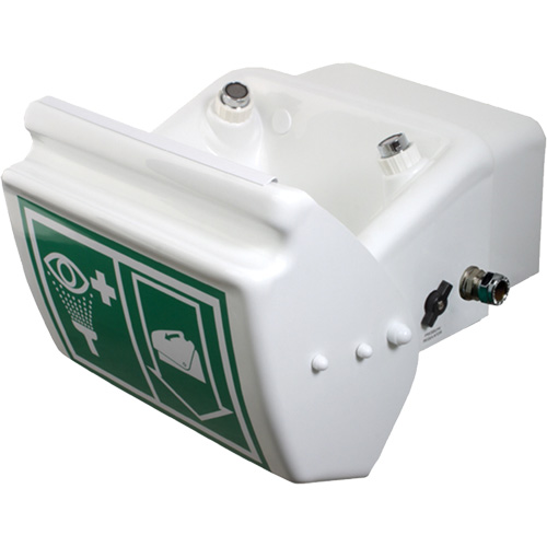 Eye/Face Wash, Wall-Mount Installation, Plastic Bowl Dufferin Supply