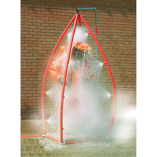 16-Nozzle Portable Decontamination Shower, Meets None Dufferin Supply