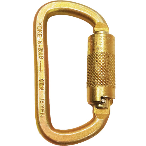 Carabiner Connector with 1/2" Gate Opening Dufferin Supply