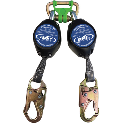 Self Retracting Lanyard with Composite Housing, 7', Web, Swivel Dufferin Supply