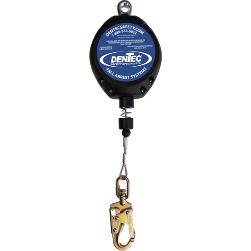 Cable Self Retracting Lanyard with Composite Housing, 20', Swivel Dufferin Supply