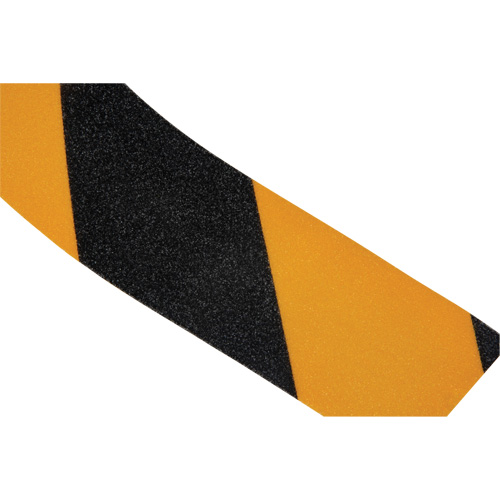 Anti-Skid Tape, 2" x 60', Black & Yellow Dufferin Supply