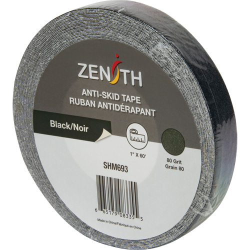 Anti-Skid Tape, 1" x 60', Black Dufferin Supply