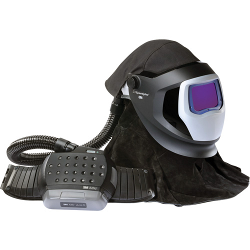 Adflo PAPR System with Versaflo M-Series Helmet & Speedglas Welding Shield Upgrade Kit, Welding Helmet, Lithium-Ion Battery Dufferin Supply