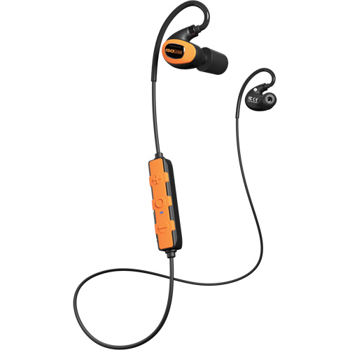 Safety Orange Pro 3.0 Bluetooth Earbuds Dufferin Supply