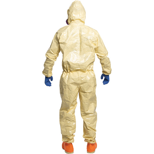 Tychem&reg; 6000 SFR Coverall, Size Small, Khaki Dufferin Supply