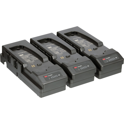 Emballage de chargeur de pile &agrave; trois postes Versaflo  pour APR motoris&eacute; TR-300+ Dufferin Supply