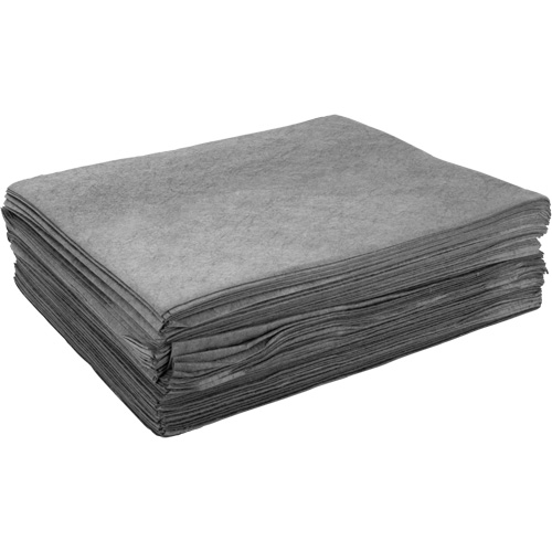 Meltblown Sorbent Pads, Universal, 15" x 19", 8 gal. Absorbancy Dufferin Supply