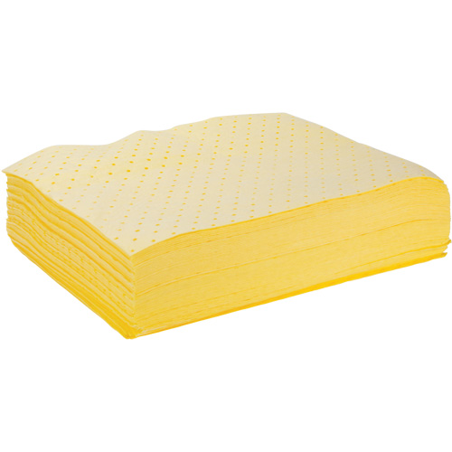 Bonded Sorbent Pads, Hazmat, 15" x 19", 8 gal. Absorbancy Dufferin Supply