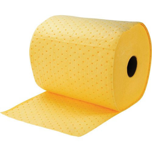 Rouleaux absorbants li&eacute;es, Lourd, 150' lo x 15" la, Absorption 10 gal. Dufferin Supply
