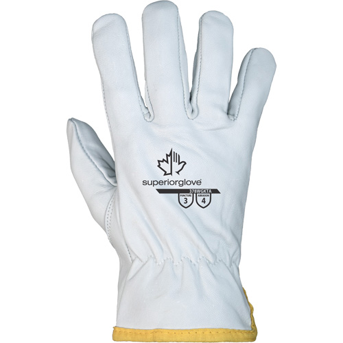 Endura&reg; 378WGKTA Slim-Fit Gloves, X-Small, Grain Goatskin Palm Dufferin Supply