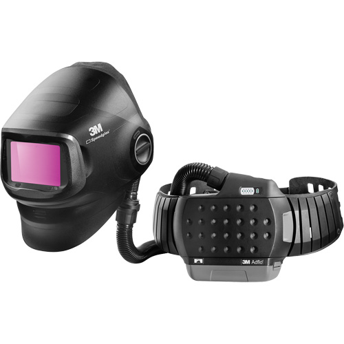 Masque de soudage &agrave; usage intensif Speedglas G5-01 avec syst&egrave;me de respirateur d'&eacute;puration d'air propuls&eacute; Adflo, Masque de soudage, Pile Lithium-ion Dufferin Supply