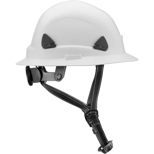 Casque Fibre Metal de style escalade avec bordure compl&egrave;te, R&eacute;pond aux normes CSA type 2, Suspension Rochet, Non ventil&eacute; Dufferin Supply