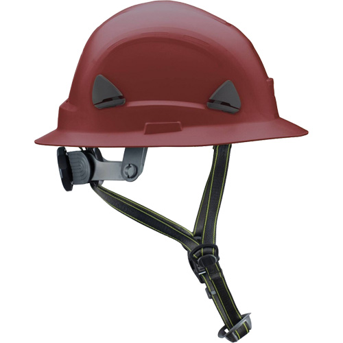 Fibre Metal Climbing Style Helmet with Full Brim, Meets CSA Type 2, Ratchet Suspension, Non-Vented Dufferin Supply