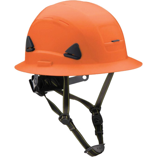 Fibre Metal Climbing Style Helmet with Full Brim, Meets CSA Type 2, Ratchet Suspension, Non-Vented Dufferin Supply