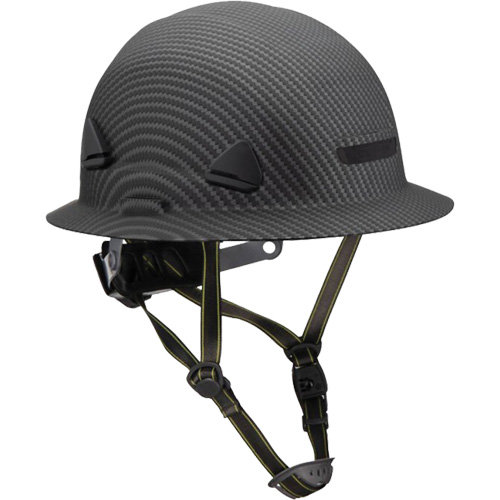 Casque Fibre Metal de style escalade avec bordure compl&egrave;te, R&eacute;pond aux normes CSA type 2, Suspension Rochet, Non ventil&eacute; Dufferin Supply
