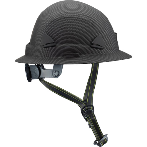Casque Fibre Metal de style escalade avec bordure compl&egrave;te, R&eacute;pond aux normes CSA type 2, Suspension Rochet, Non ventil&eacute; Dufferin Supply