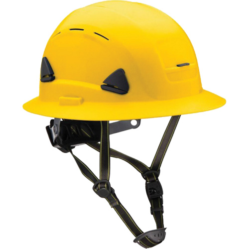 Casque Fibre Metal de style escalade avec bordure compl&egrave;te, R&eacute;pond aux normes CSA type 2, Suspension Rochet, Ventil&eacute; Dufferin Supply
