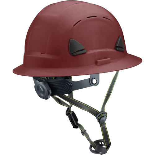 Casque Fibre Metal de style escalade avec bordure compl&egrave;te, R&eacute;pond aux normes CSA type 2, Suspension Rochet, Ventil&eacute; Dufferin Supply