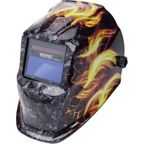 Masque de soudage auto-assombrissant VIKING 1740 Ignition, 3,78" lo x 1,67" la Champ de vision, Teinte 9 - 13 Dufferin Supply