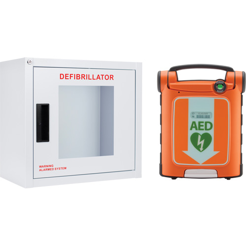 Powerheart&reg; G5 AED & Cabinet Kit, Automatic, Bilingual, Class 3 Dufferin Supply