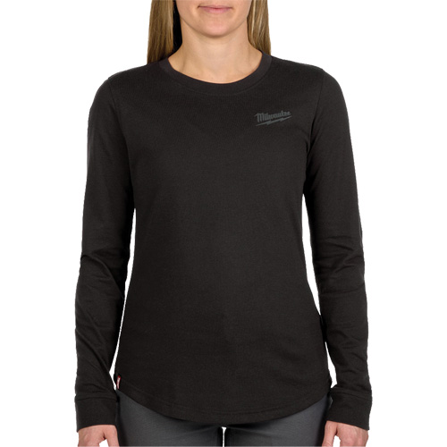 T-shirt hybride &agrave; manches longues FREEFLEX, Femmes, T-petit, Noir Dufferin Supply