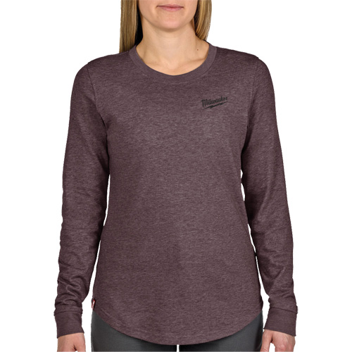 T-shirt hybride &agrave; manches longues FREEFLEX, Femmes, T-petit, Mauve Dufferin Supply