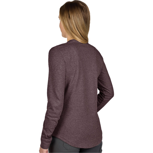 T-shirt hybride &agrave; manches longues FREEFLEX, Femmes, T-petit, Mauve Dufferin Supply