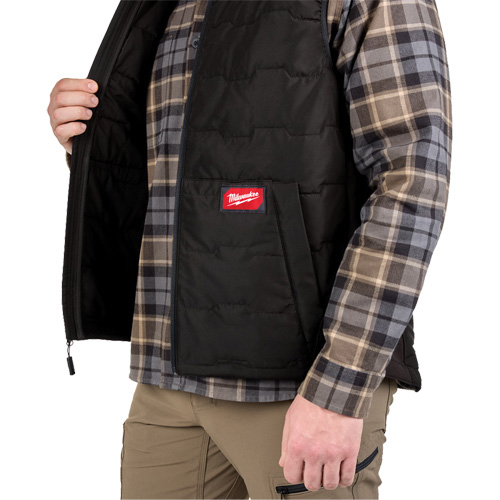 FREEFLEX Lightweight Insulated Vest, Men's, Small, Black Dufferin Supply