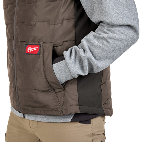 FREEFLEX Lightweight Insulated Vest, Men's, Small, Brown Dufferin Supply