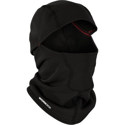 WORKSKIN Balaclava, Polyester, Black Dufferin Supply