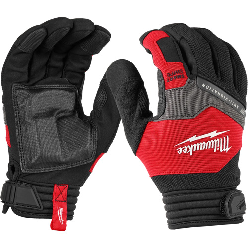 Gants de travail antivibration, Taille Petit, Paume Synth&eacute;tique Dufferin Supply