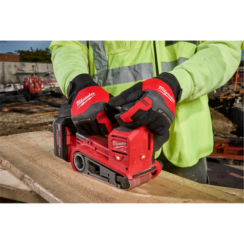 Gants de travail antivibration, Taille Petit, Paume Synth&eacute;tique Dufferin Supply