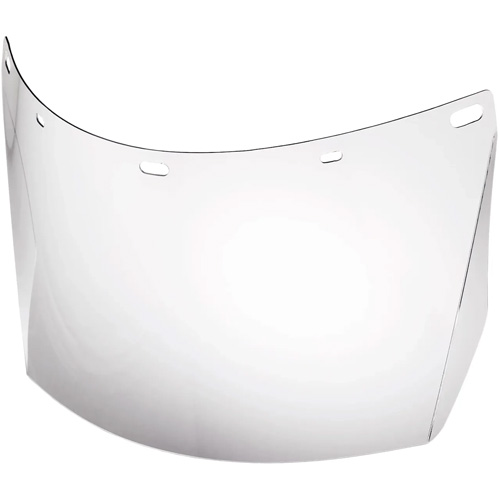 Lentille de rechange pour visi&egrave;re compl&egrave;te sans rev&ecirc;tement, Polycarbonate, Teinte Transparent Dufferin Supply