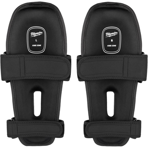 Dynamic Flooring Knee Pad, Hook and Loop Style, Plastic Caps, Foam Pads Dufferin Supply