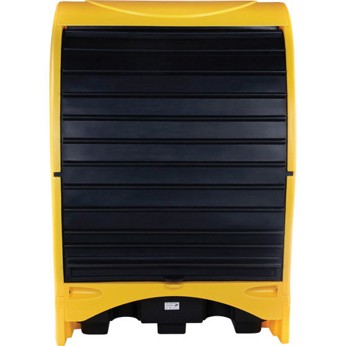 2-Drum Hard Cover Spill Pallet, 43.11" L x 61.61" W x 83.07" H, 1433 lbs. Load Capacity Dufferin Supply