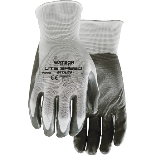 Gants 389 Stealth Lite Speed, T-petit, R&ecirc;vetement Nitrile, Enveloppe en Polyester Dufferin Supply