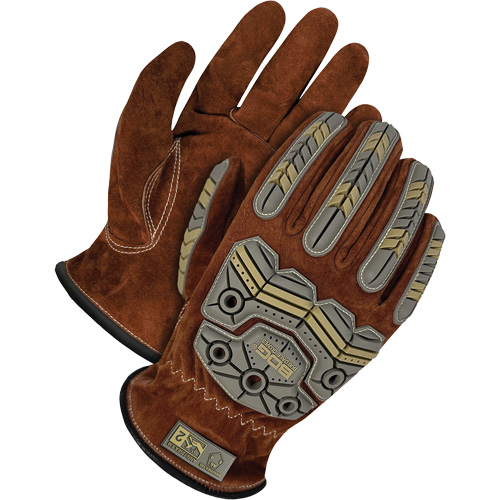 Gants de conducteur classiques r&eacute;versibles &agrave; grain, Moyen, Paume en Cuir fleur de porc Dufferin Supply