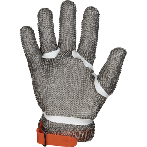 MMG Food Safe Metal Chainmail Gloves, Size 2X-Small, Stainless Steel Shell, ASTM ANSI Level A9 Dufferin Supply
