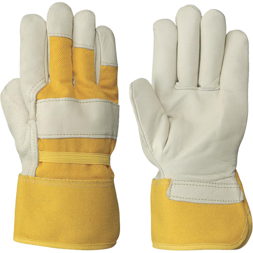 Gants isol&eacute;s en cuir fleur de vache pour femmes, Taille unique, Paume en Cuir fleur de vache, Doublure en Molleton Dufferin Supply